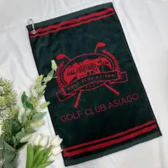 Golf Club Asiago ゴルフ タオル カラビナ付