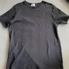 「Miller」パネルリブ Tシャツ L 黒美品