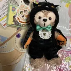【新品タグ付き】ダッフィー　ハロウィン　ぬいぐるみバッジ 2014