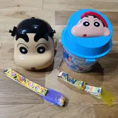 クレヨンしんちゃん　映画　ポップコーンケース　2種類セット売り