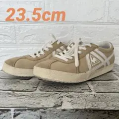 le coq sportif✨ルコック⭐️ベージュ キャンバス スニーカー23.5