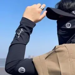 セール　アームカバー 黒　運転　DIY スポーツ　応援　自転車　サッカー　夏