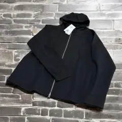 パーカ❤️タケオキクチ LLサイズ 抗菌防臭 クロスウィーブ ジップアップ 黒