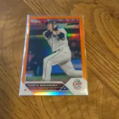 topps chrome npb 2023  埼玉西武ライオンズ　中村剛也