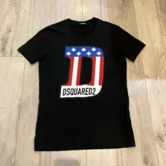 DSQUARED2 ブラック Tシャツ　14Y