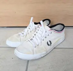 中古　Fred Perry ホワイト スニーカー