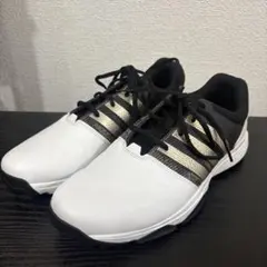 adidas bounce ゴルフシューズ ホワイト/ブラック/ゴールド