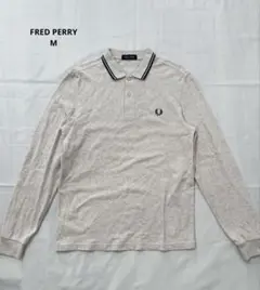 FRED PERRY Ls Twin Tipped Polo Shirt M