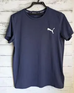 PUMA ネイビー Tシャツ KEEPS YOU DRY 160cm キッズ