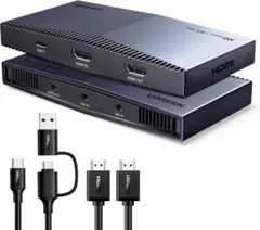 【新品】UGREEN 外付けキャプチャーBOX 4k HDR/OBS対応