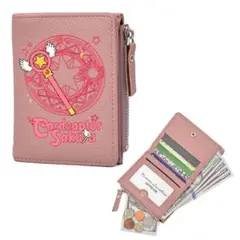 Cardcaptor Sakura 三つ折り財布 ピンク