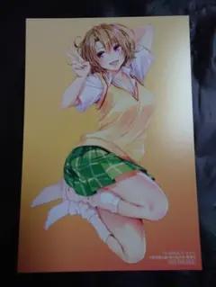 ToLOVEるダークネス　特典イラストカード　籾岡里紗
