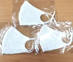 オシャレな布マスク3枚
