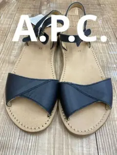 【未使用】A.P.C. アーペーセー　レザーサンダル　本革サンダル　2000年