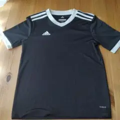 adidas Climalite ブラック Vネック Tシャツ