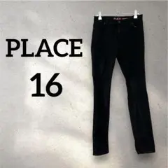 PLACE 【16】スキニーデニム ブラック