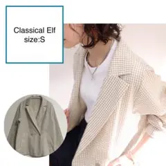 Classical Elf サッカー素材テーラードジャケット［S］