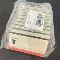 アクリルカード立 10個入 プライス展示 スタンド 値段表示 店舗什器 カドショ