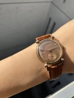 BULOVA ピンクゴールド ヴィンテージ時計 194 0年代製