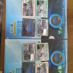 成瀬ダム　ダムカード&バッジ　2セット