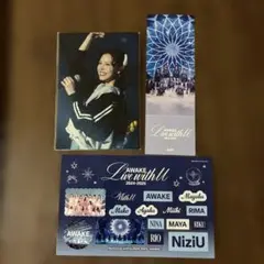 NiziU AWAKE Live with U チェキ　シール