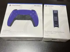 PS5 DualSense ギャラクティックパープルコントローラー 充電スタンド