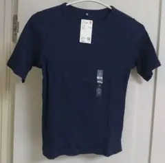 新品　ユニクロ　リブクルーネックTシャツ150　GU