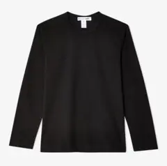 COMME des GARÇONS SHIRT ブラック 長袖カットソー M