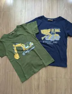 【新品】半袖 Tシャツ 男の子　120 はたらくクルマ