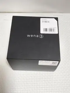 ソニー ウェナ wena 3 rubber Black WNW-A21A/B