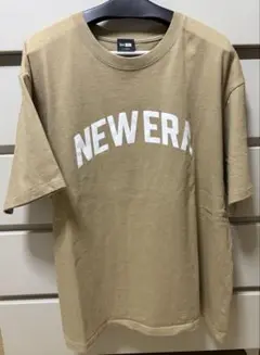 NEW ERA ベージュ Tシャツ XLサイズ