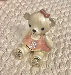【希少物】ピィアース チャイルドベア ジュエリーボックス くま 熊 クマ