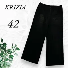 美品 クリツィア パンツ 長ズボン 42 L スラックス オフィス カジュアル