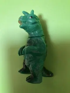 当時物　無版権　ゴジラ風　ミニサイズソフビ　パチソフビ
