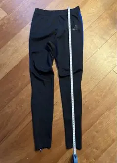 adidas トレーニングパンツ 黒 青ストライプ