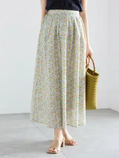 テチチ　フラワースカート　美品　techichi