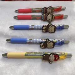 おさるのジョージボールペン 5本セット