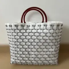 セット割あり　ハンドメイドバック　カゴバック