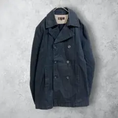 【MICHEL KLEIN homme】　綿　ピーコート　大きいサイズ　メンズ