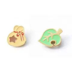あつまれどうぶつの森 ピンバッジ 2点セット