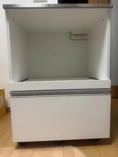 ニトリ　ホワイト レンジボード　電源コード付き