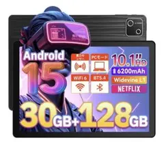 HiGrace Android 15 タブレット 10.1インチ