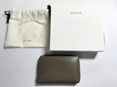 中古 CELINE セリーヌ 財布 スリ×イエロー
