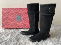 Tory Burch トリーバーチ ムートンブーツ ローヒール