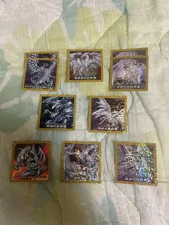 遊戯王 ハイチュウ シール ブルーアイズホワイトドラゴン 海馬瀬人 10枚セット