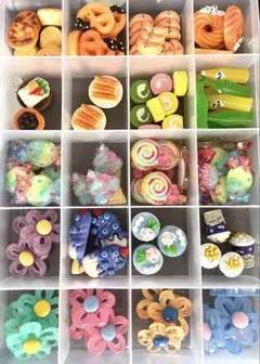 デコパーツ‼︎食べ物、飲み物、お花