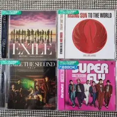 EXILE THE SECOND RISING SUN アカシアなど 4枚セット