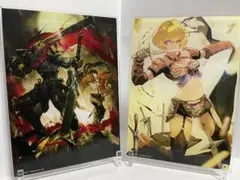 オーバーロード くじ引き堂 アクリルパネル　クレマンティーヌ　モモン　ナーベラル