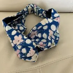 ヘアーバンド ハンドメイド 着物リメイク