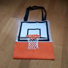 バスケットゴール柄　トートバック